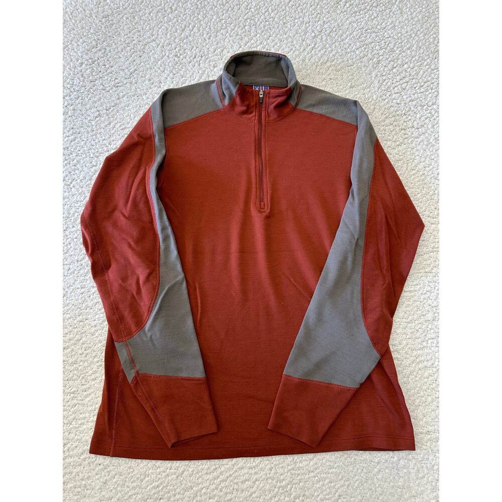 Ibex Mens Merino Wool Pullover Medium